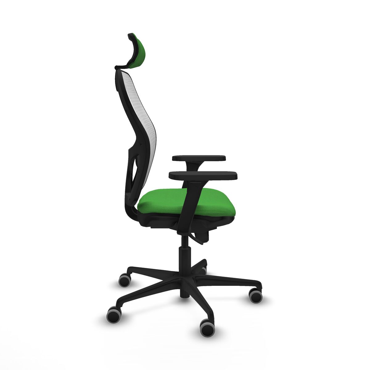 Silla de Oficina con Cabecero Piqueras y Crespo 3D036G2 Verde