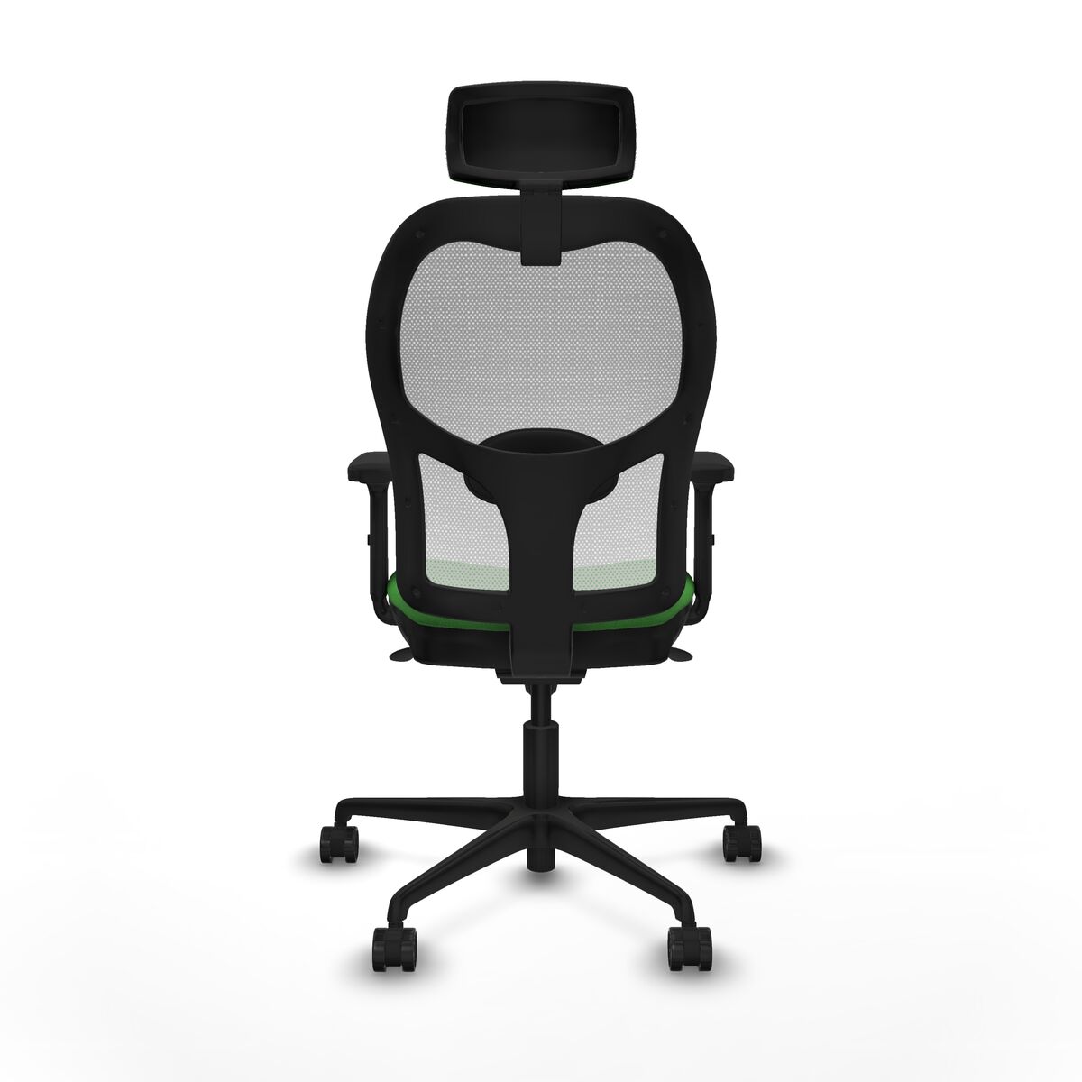 Silla de Oficina con Cabecero Piqueras y Crespo 2D036N2 Verde