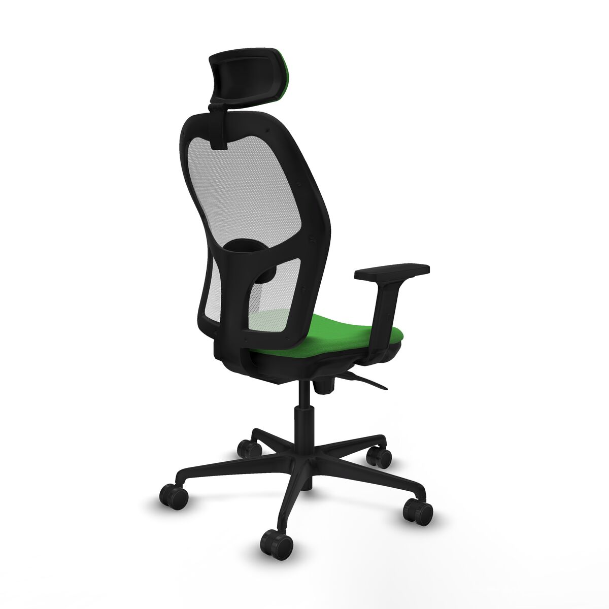 Silla de Oficina con Cabecero Piqueras y Crespo 2D036N2 Verde