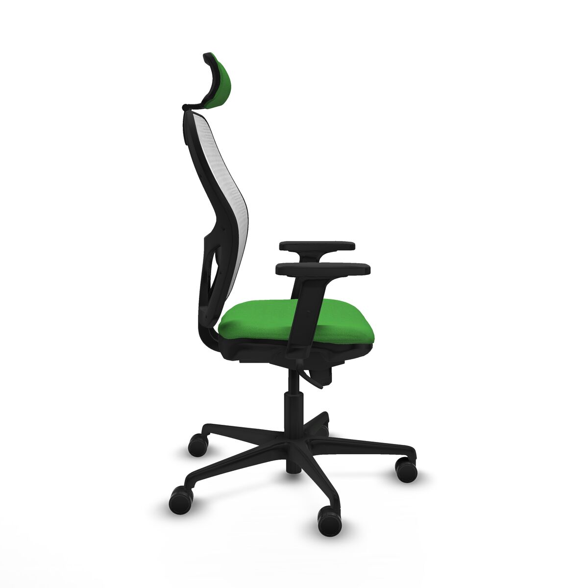 Silla de Oficina con Cabecero Piqueras y Crespo 2D036N2 Verde
