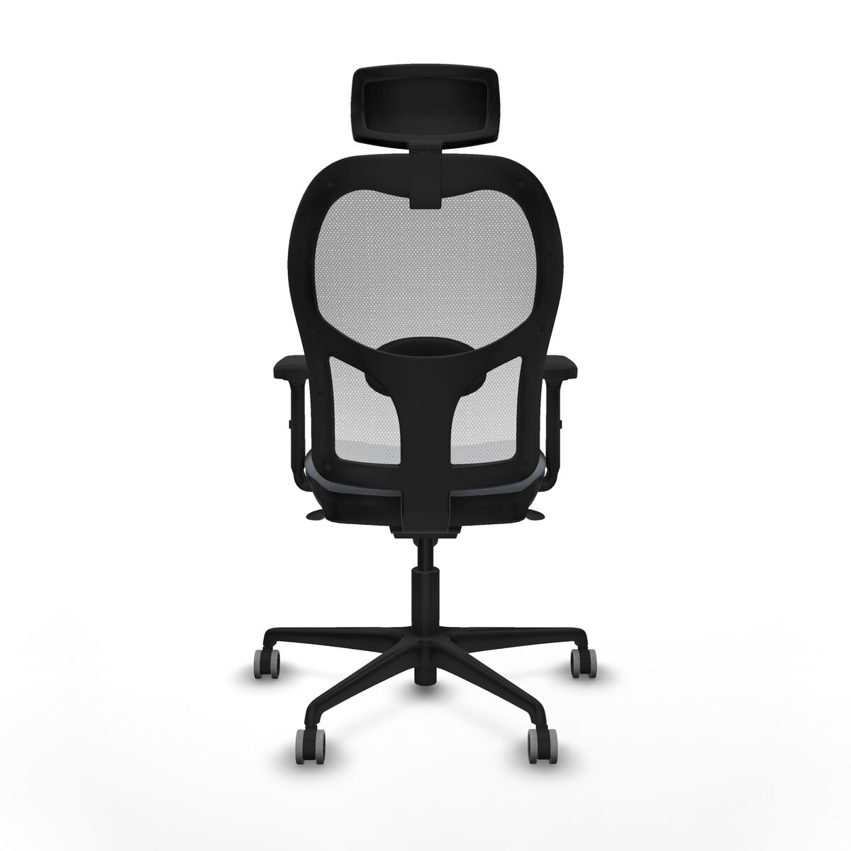 Silla de Oficina con Cabecero Piqueras y Crespo 2D036G2 Gris