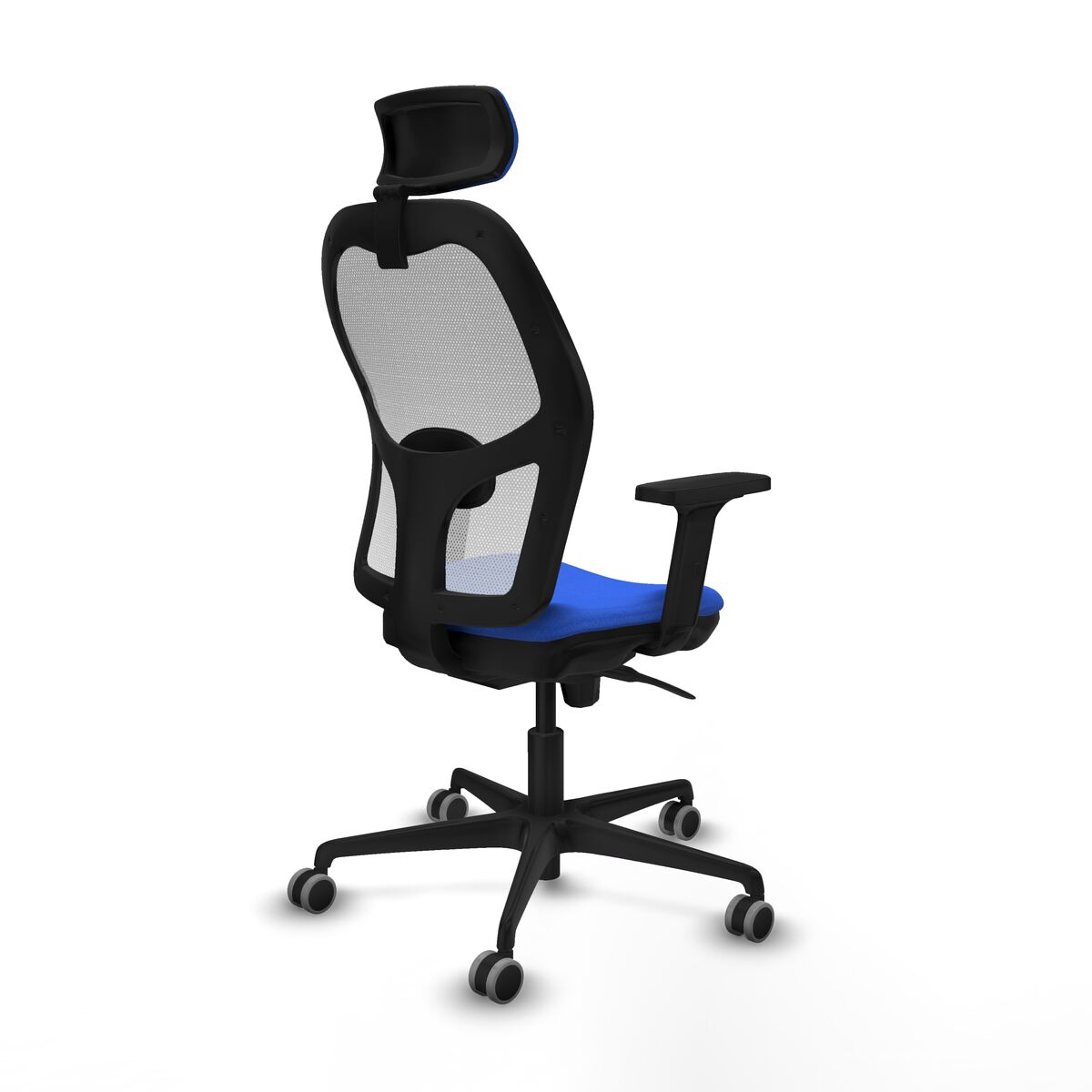 Silla de Oficina con Cabecero Piqueras y Crespo 2D036G2 Azul