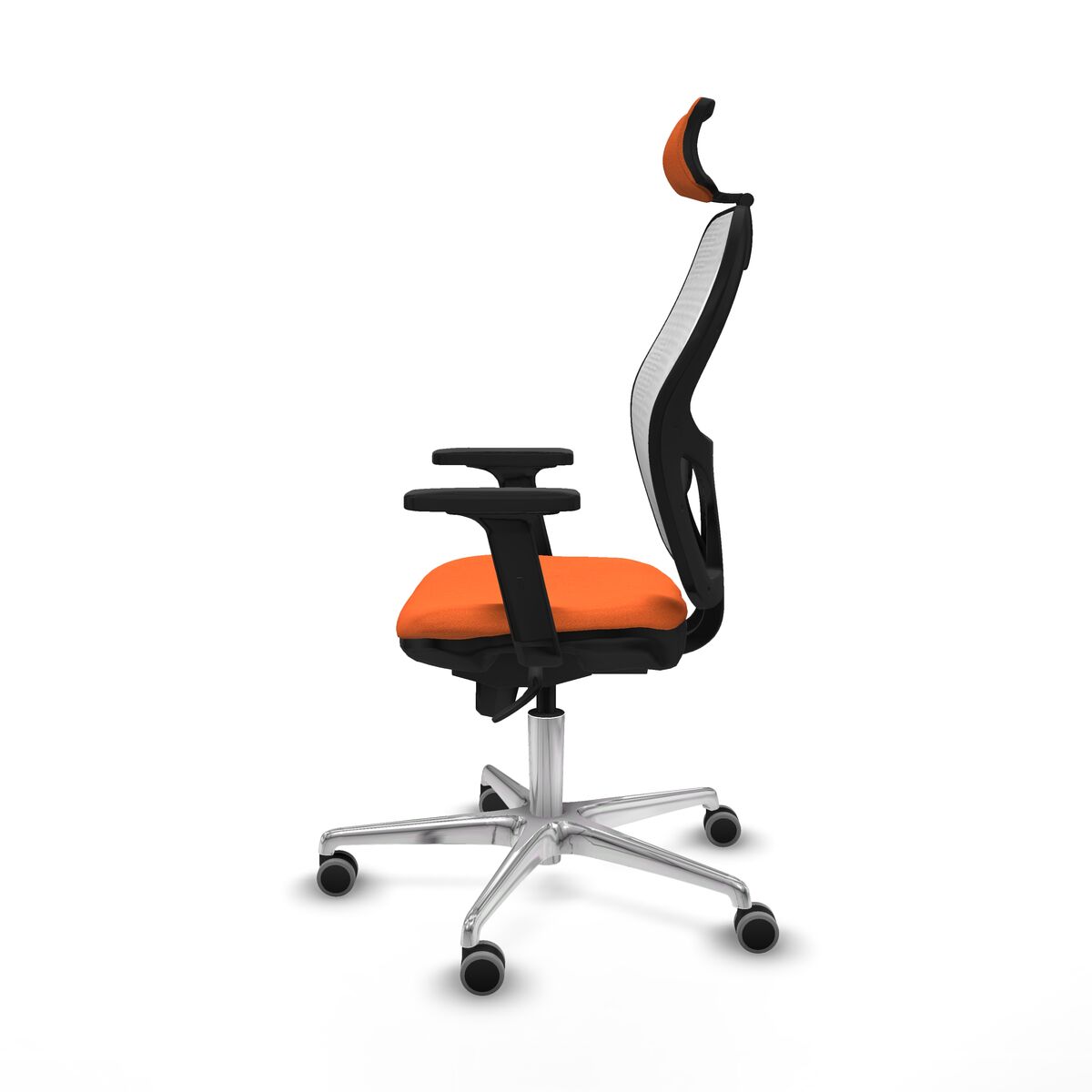 Silla de Oficina con Cabecero Piqueras y Crespo 2D086G2 Naranja