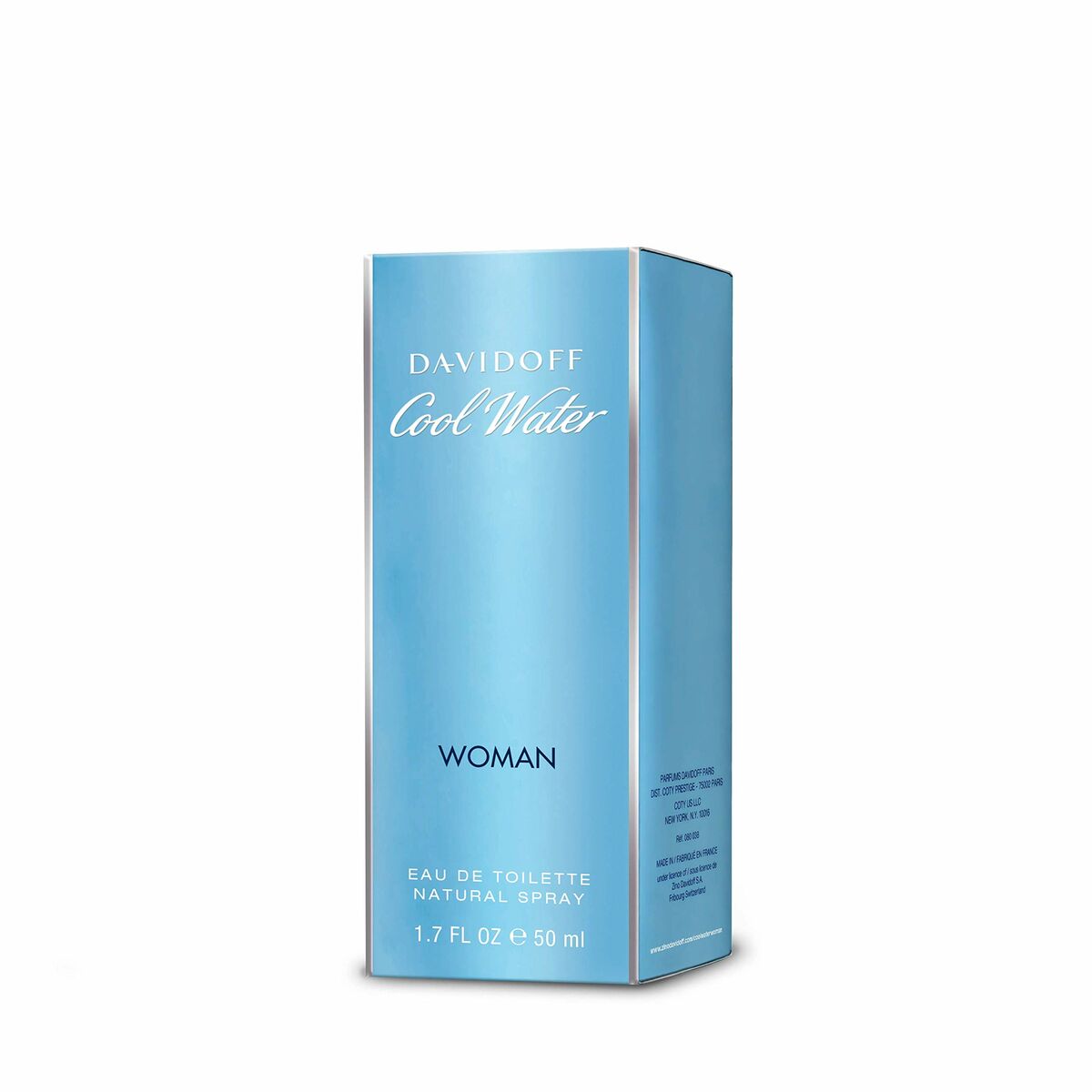 Perfume Mujer Davidoff Cool Water Woman EDT 50 ml (1 unidad)