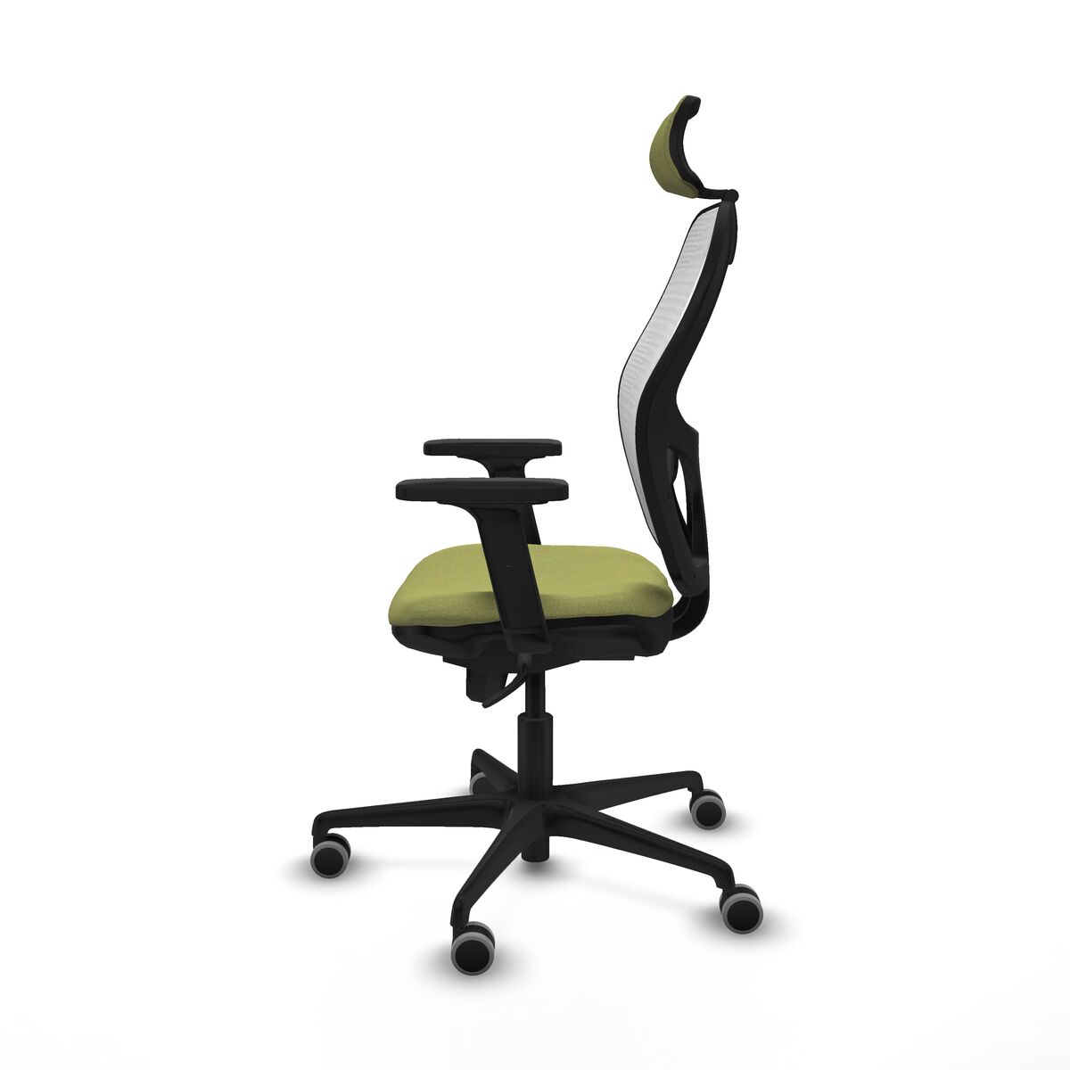 Silla de Oficina con Cabecero Piqueras y Crespo 2D036G2 Verde