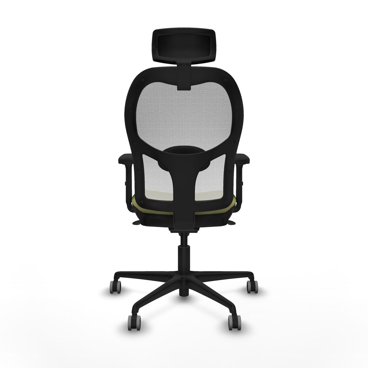 Silla de Oficina con Cabecero Piqueras y Crespo 2D036G2 Verde