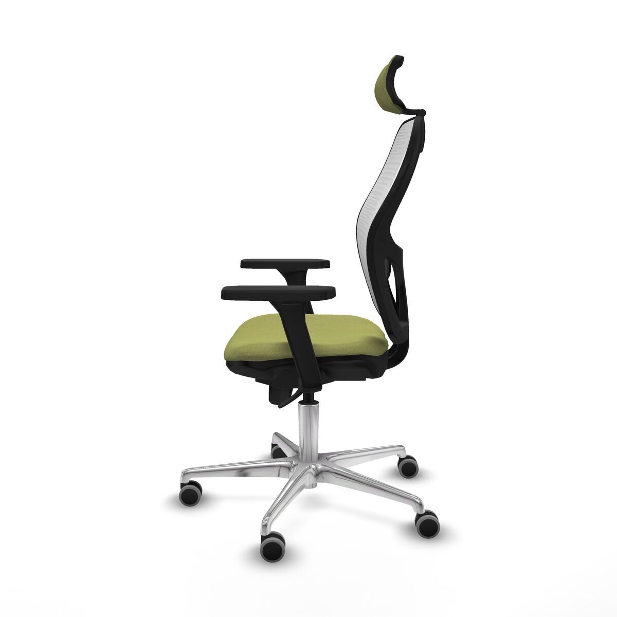 Silla de Oficina con Cabecero Piqueras y Crespo 3D086G2 Verde