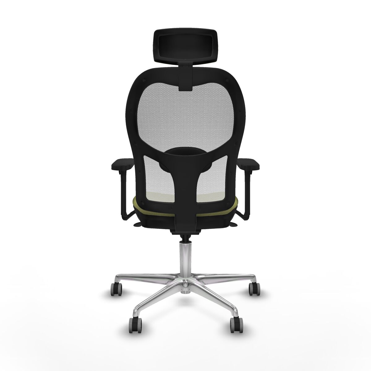 Silla de Oficina con Cabecero Piqueras y Crespo 3D086G2 Verde