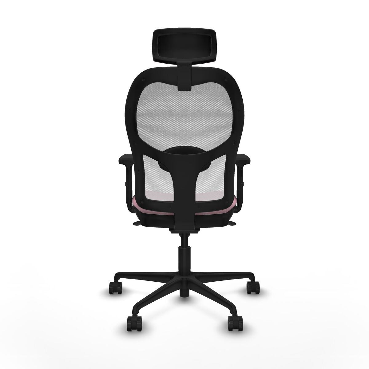 Silla de Oficina con Cabecero Piqueras y Crespo 2D036N2 Rosa