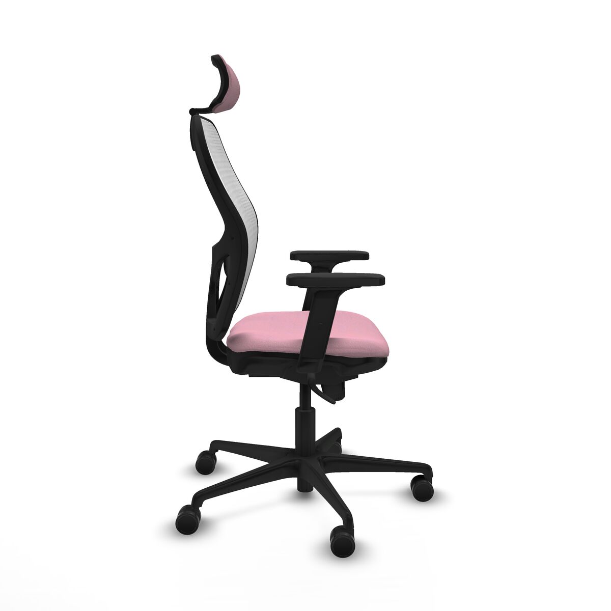 Silla de Oficina con Cabecero Piqueras y Crespo 2D036N2 Rosa