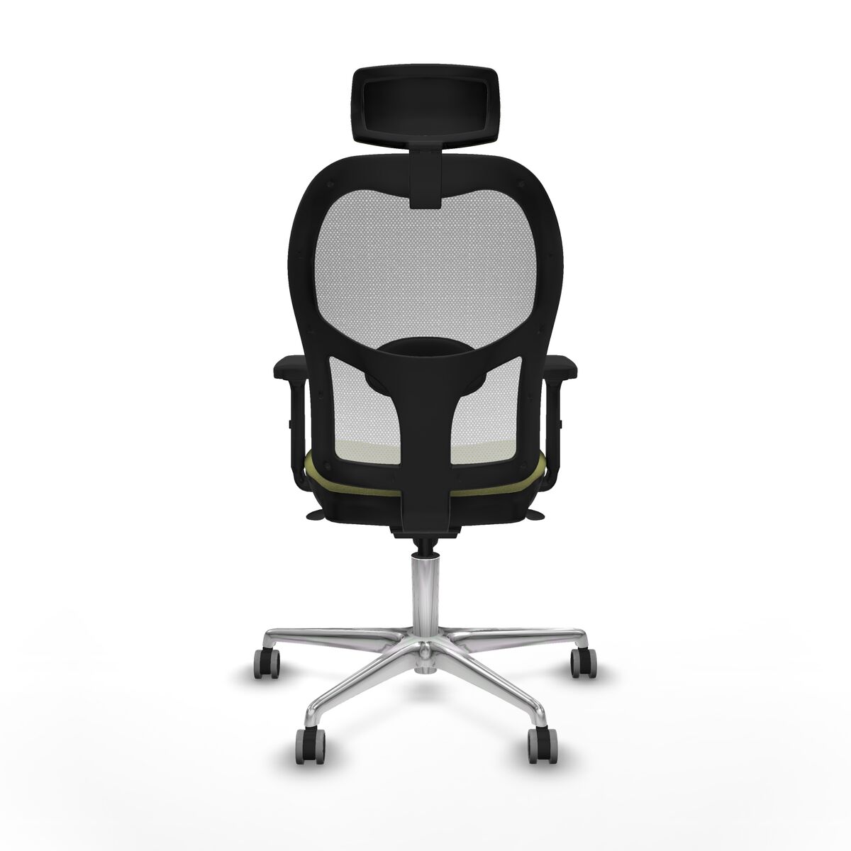 Silla de Oficina con Cabecero Piqueras y Crespo 2D086G2 Verde