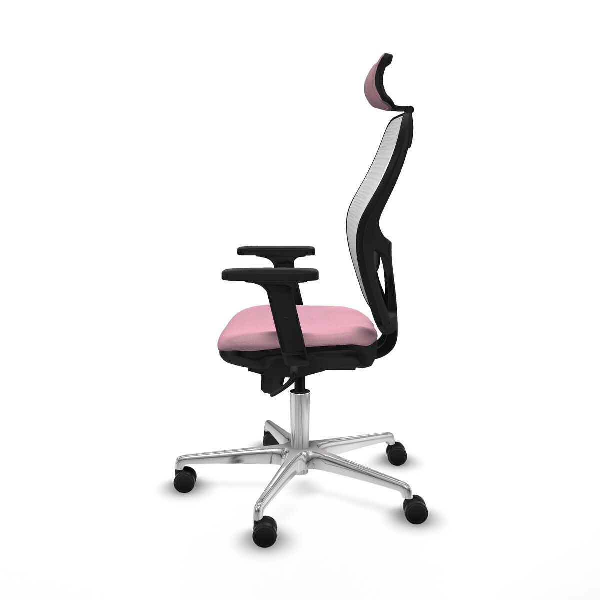 Silla de Oficina con Cabecero Piqueras y Crespo 2D086N2 Rosa