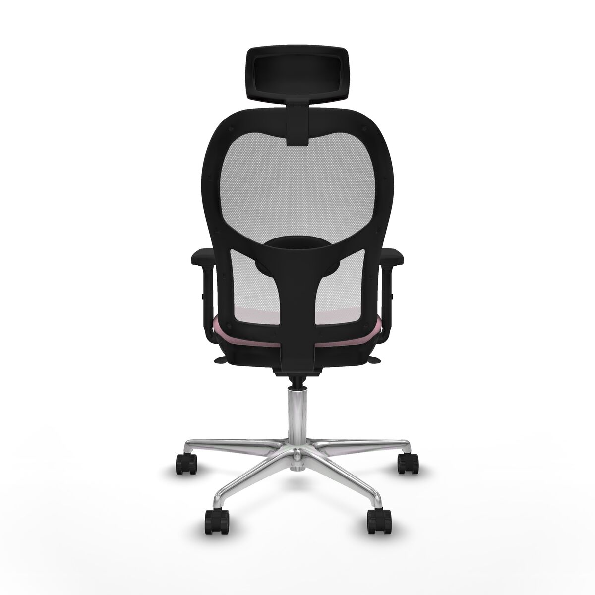 Silla de Oficina con Cabecero Piqueras y Crespo 2D086N2 Rosa