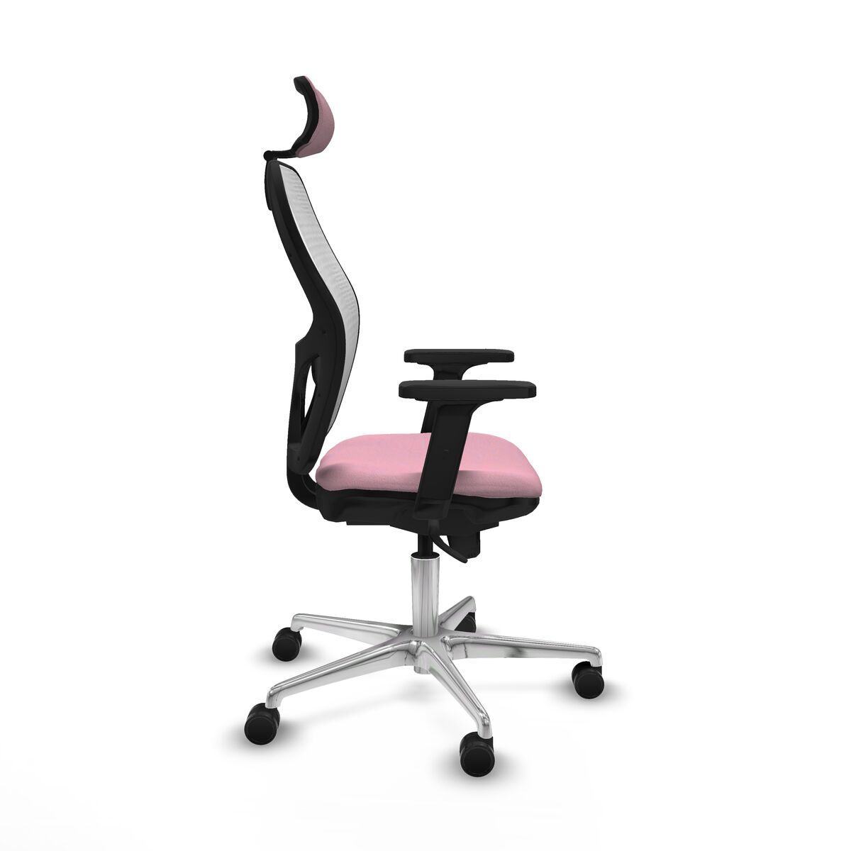 Silla de Oficina con Cabecero Piqueras y Crespo 2D086N2 Rosa