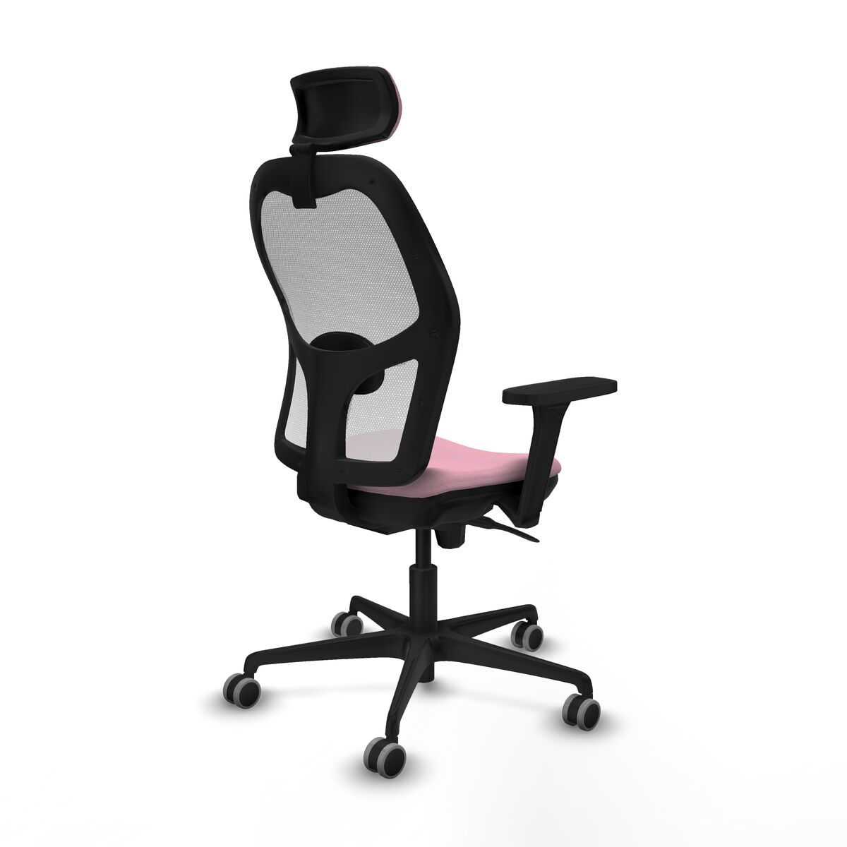Silla de Oficina con Cabecero Piqueras y Crespo 3D036G2 Rosa