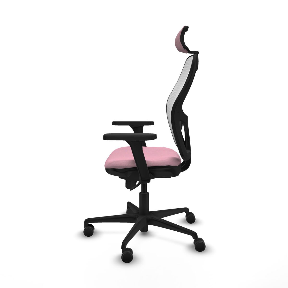 Silla de Oficina con Cabecero Piqueras y Crespo 3D036N2 Rosa