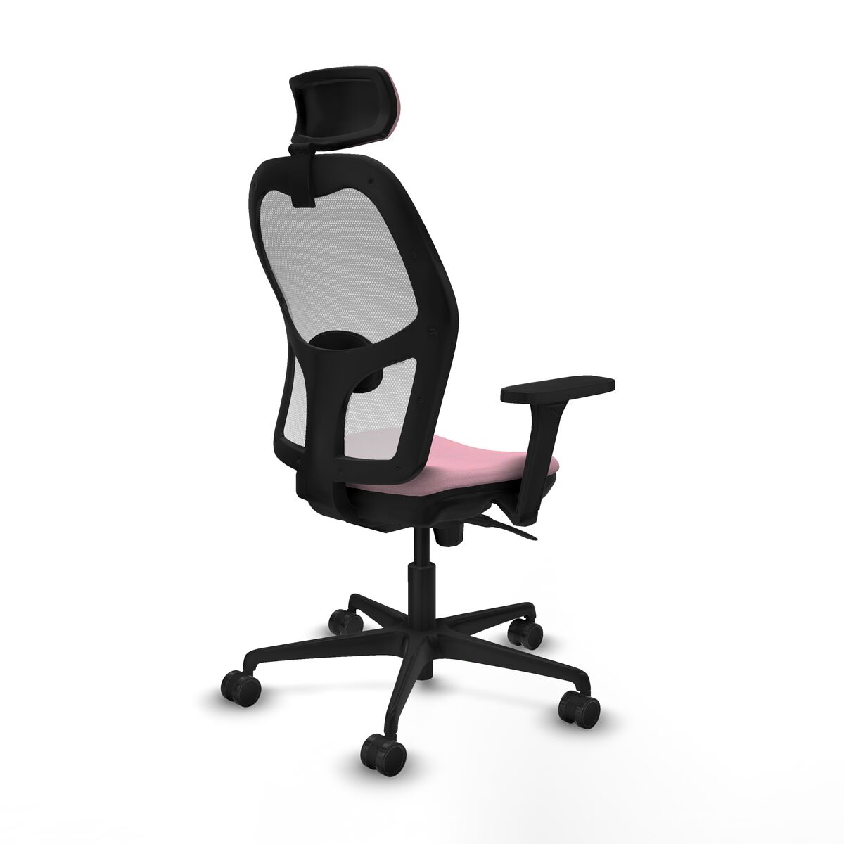 Silla de Oficina con Cabecero Piqueras y Crespo 3D036N2 Rosa