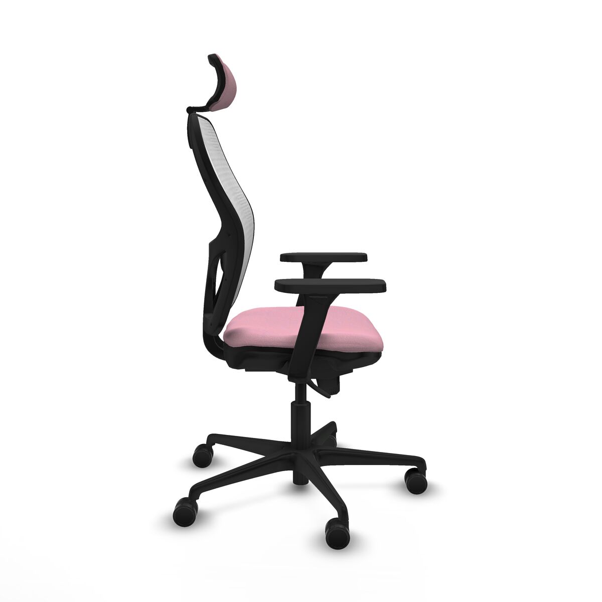 Silla de Oficina con Cabecero Piqueras y Crespo 3D036N2 Rosa