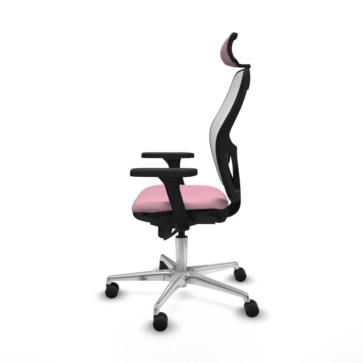 Silla de Oficina con Cabecero Piqueras y Crespo 3D086N2 Rosa