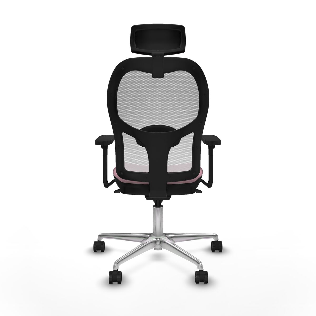 Silla de Oficina con Cabecero Piqueras y Crespo 3D086N2 Rosa