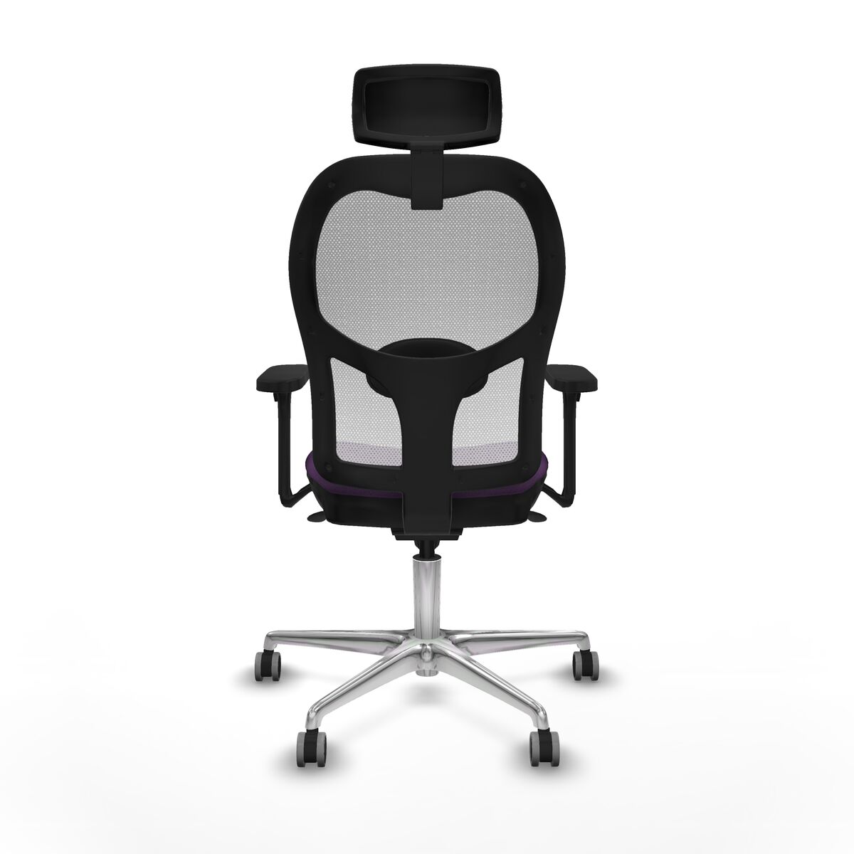 Silla de Oficina con Cabecero Piqueras y Crespo 3D086G2 Morado