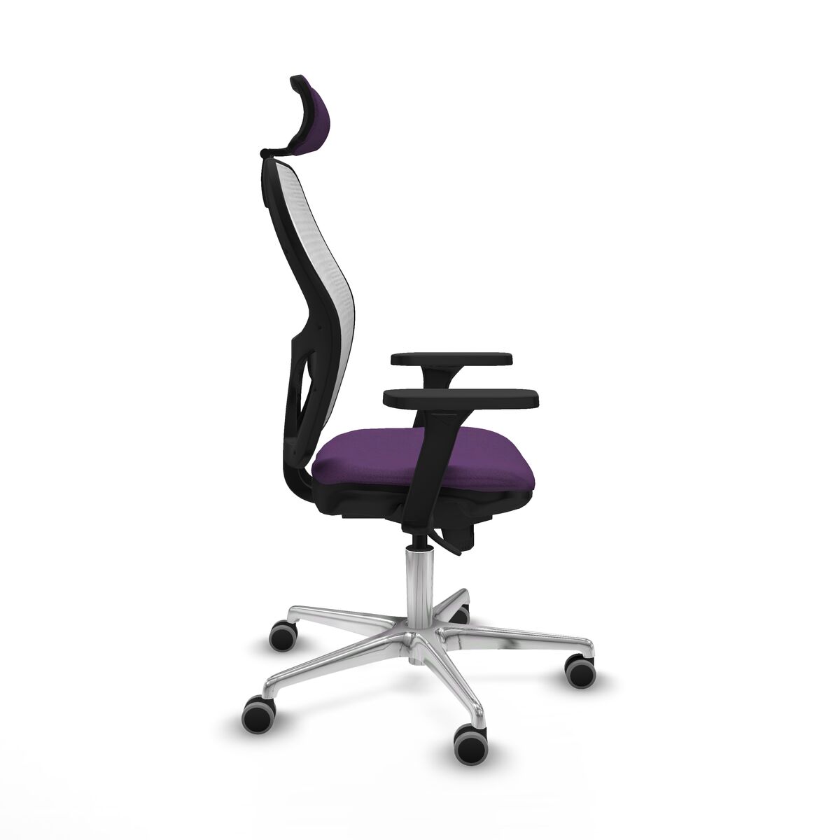 Silla de Oficina con Cabecero Piqueras y Crespo 3D086G2 Morado