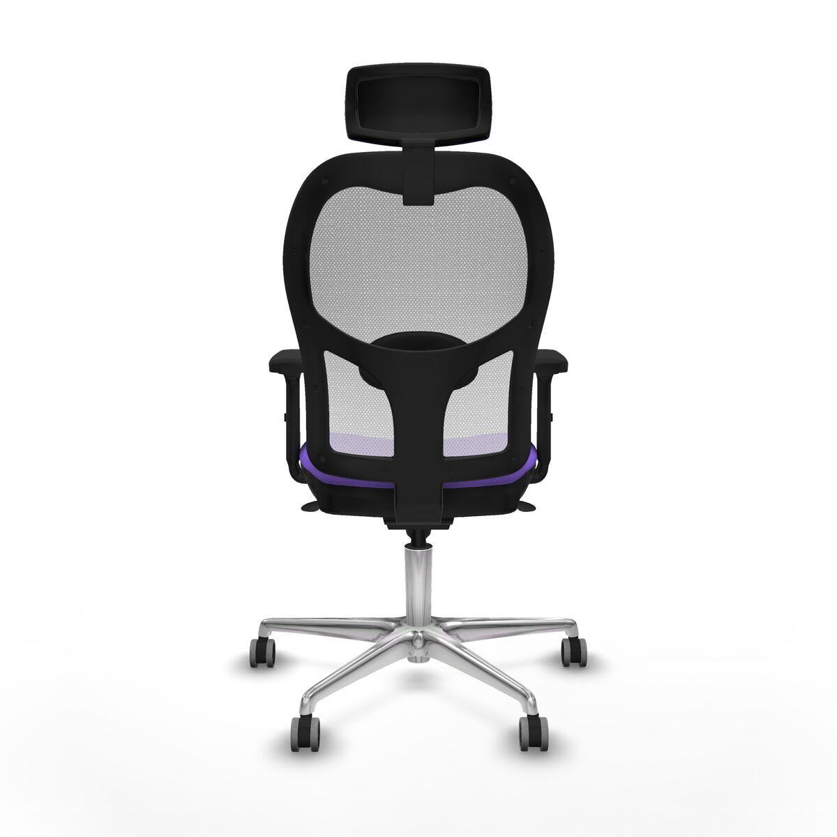 Silla de Oficina con Cabecero Piqueras y Crespo 2D086G2 Lila