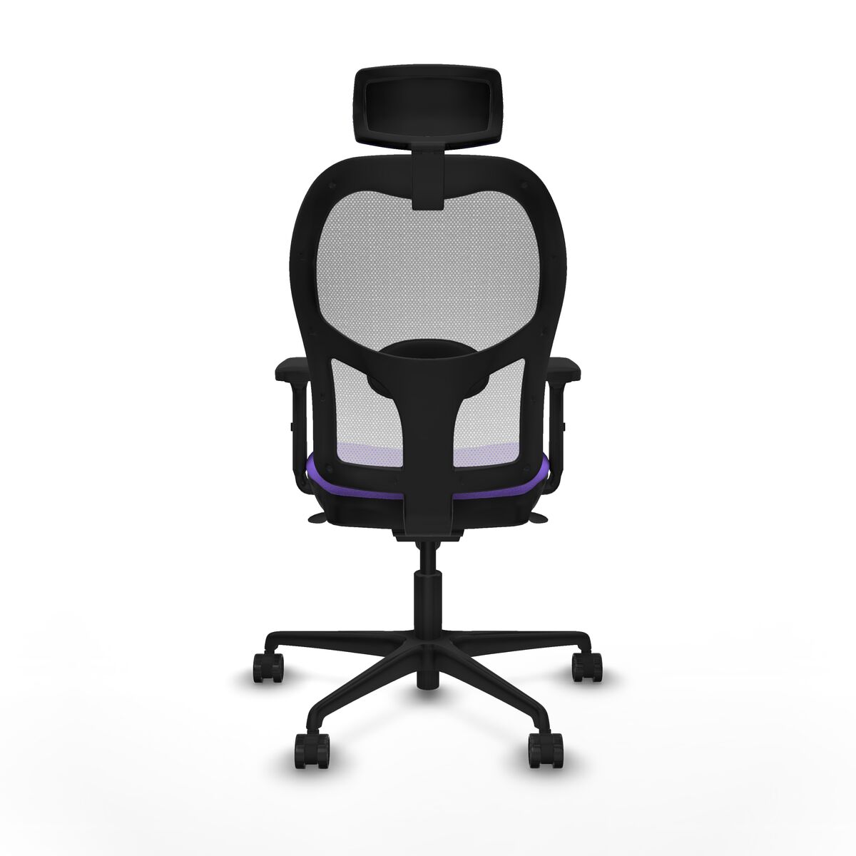 Silla de Oficina con Cabecero Piqueras y Crespo 2D036N2 Lila