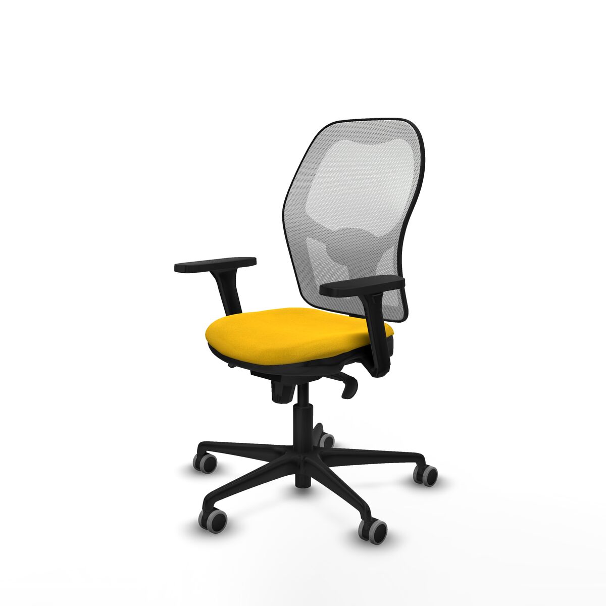 Silla de Oficina Piqueras y Crespo 3D036G0 Amarillo