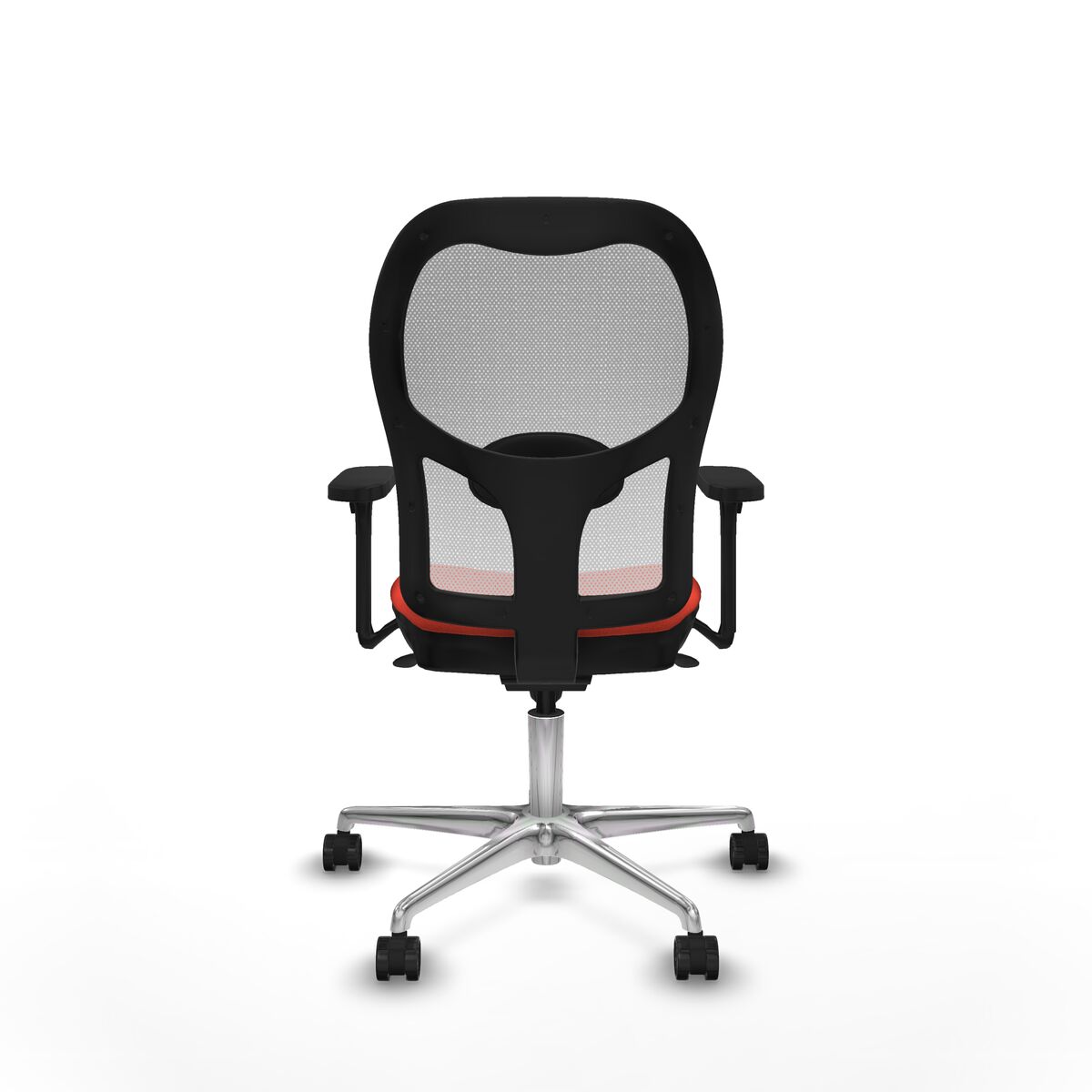 Silla de Oficina Piqueras y Crespo 3D086N0 Naranja Oscuro