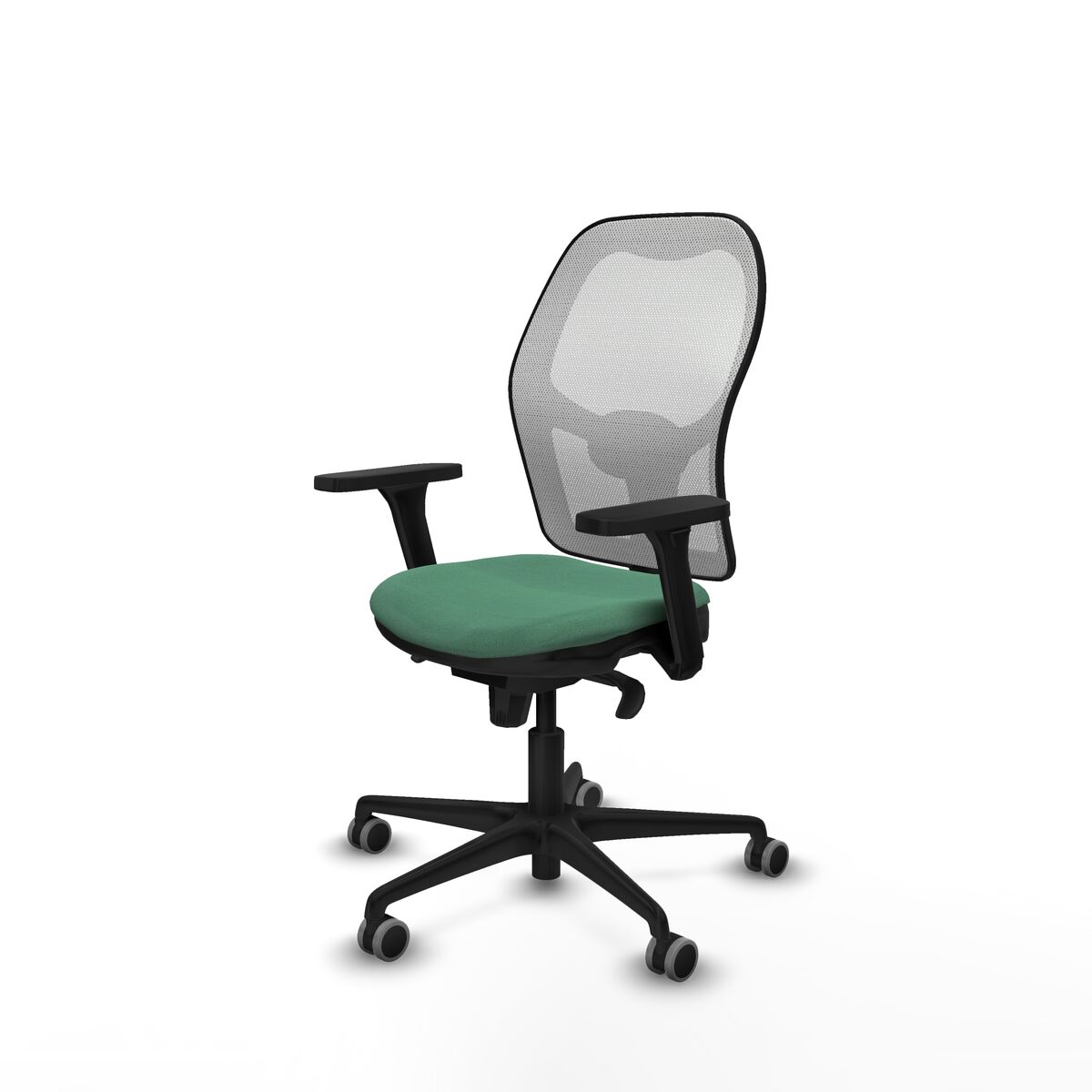 Silla de Oficina Piqueras y Crespo 3D036G0 Verde Esmeralda