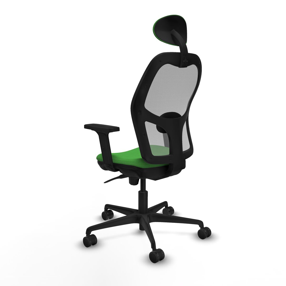 Silla de Oficina con Cabecero Piqueras y Crespo 2D036N1 Verde