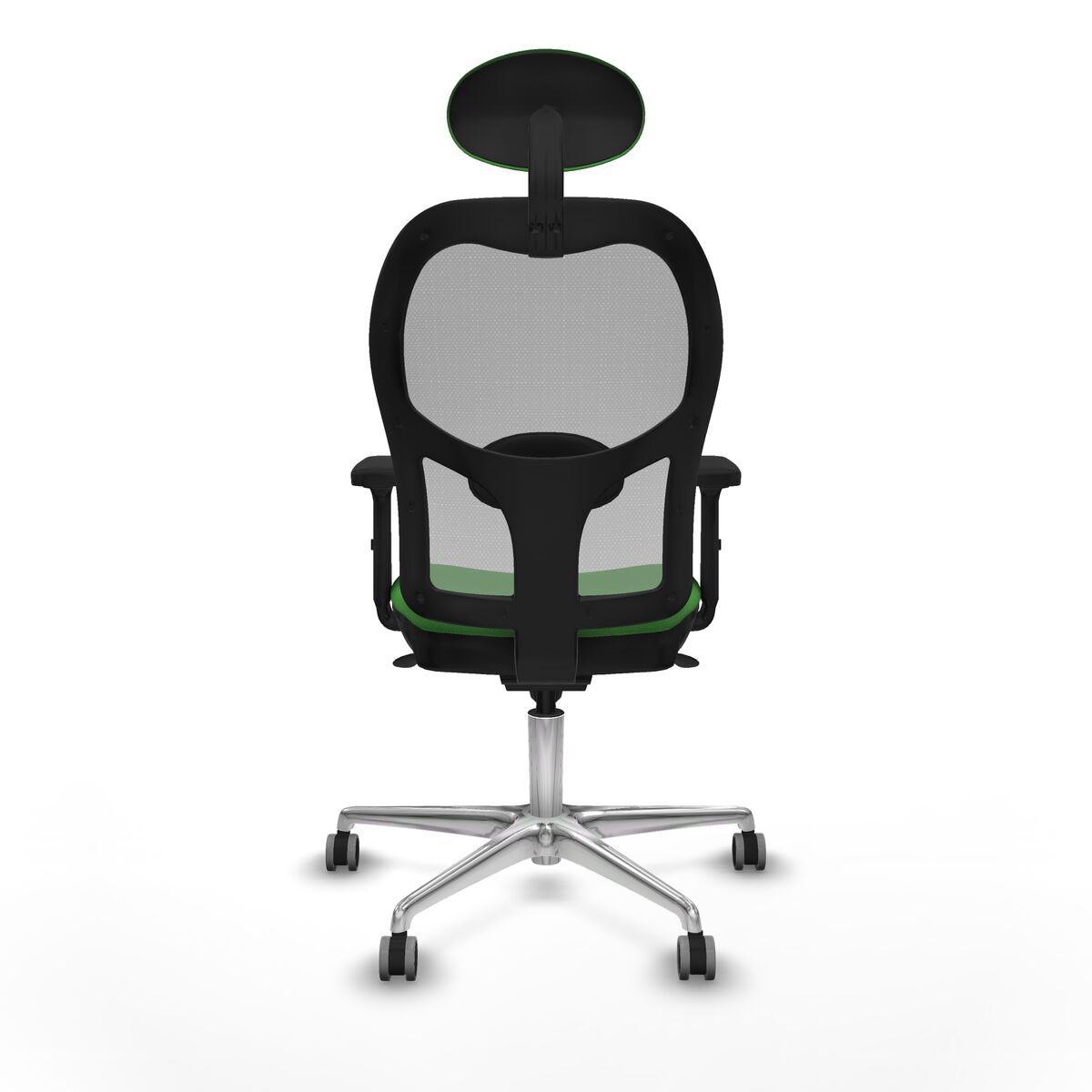 Silla de Oficina con Cabecero Piqueras y Crespo 2D086G1 Verde