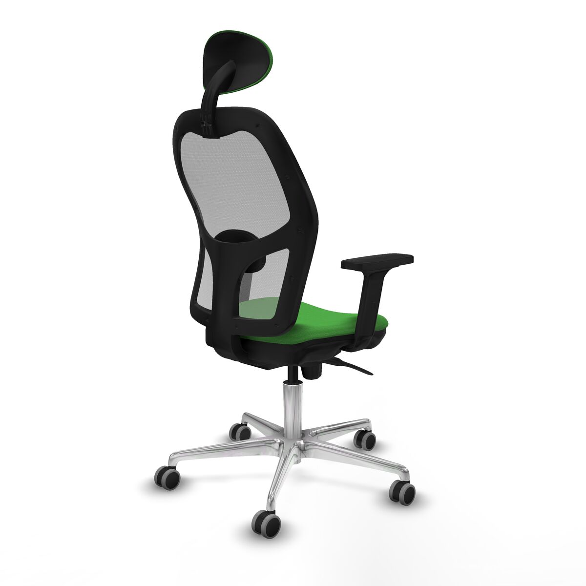 Silla de Oficina con Cabecero Piqueras y Crespo 2D086G1 Verde