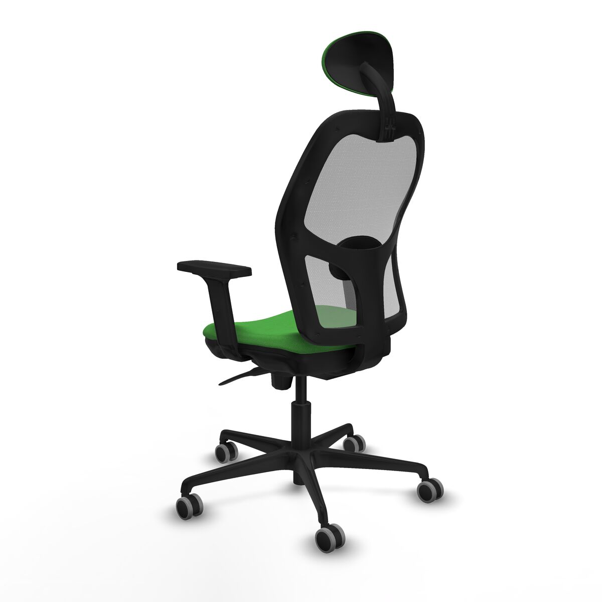 Silla de Oficina con Cabecero Piqueras y Crespo 2D036G1 Verde