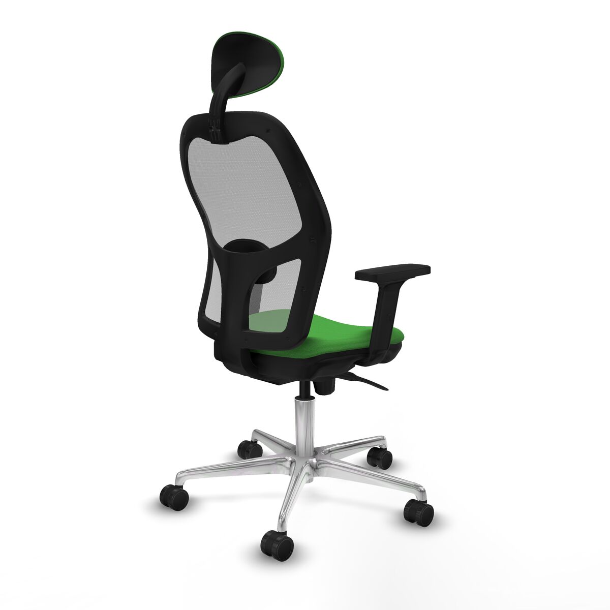 Silla de Oficina con Cabecero Piqueras y Crespo 2D086N1 Verde
