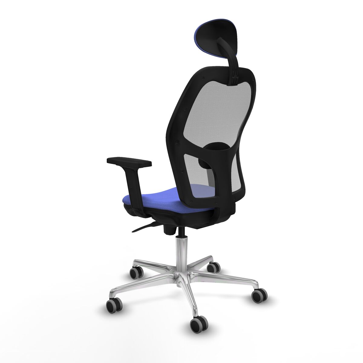 Silla de Oficina con Cabecero Piqueras y Crespo 2D086G1 Azul claro