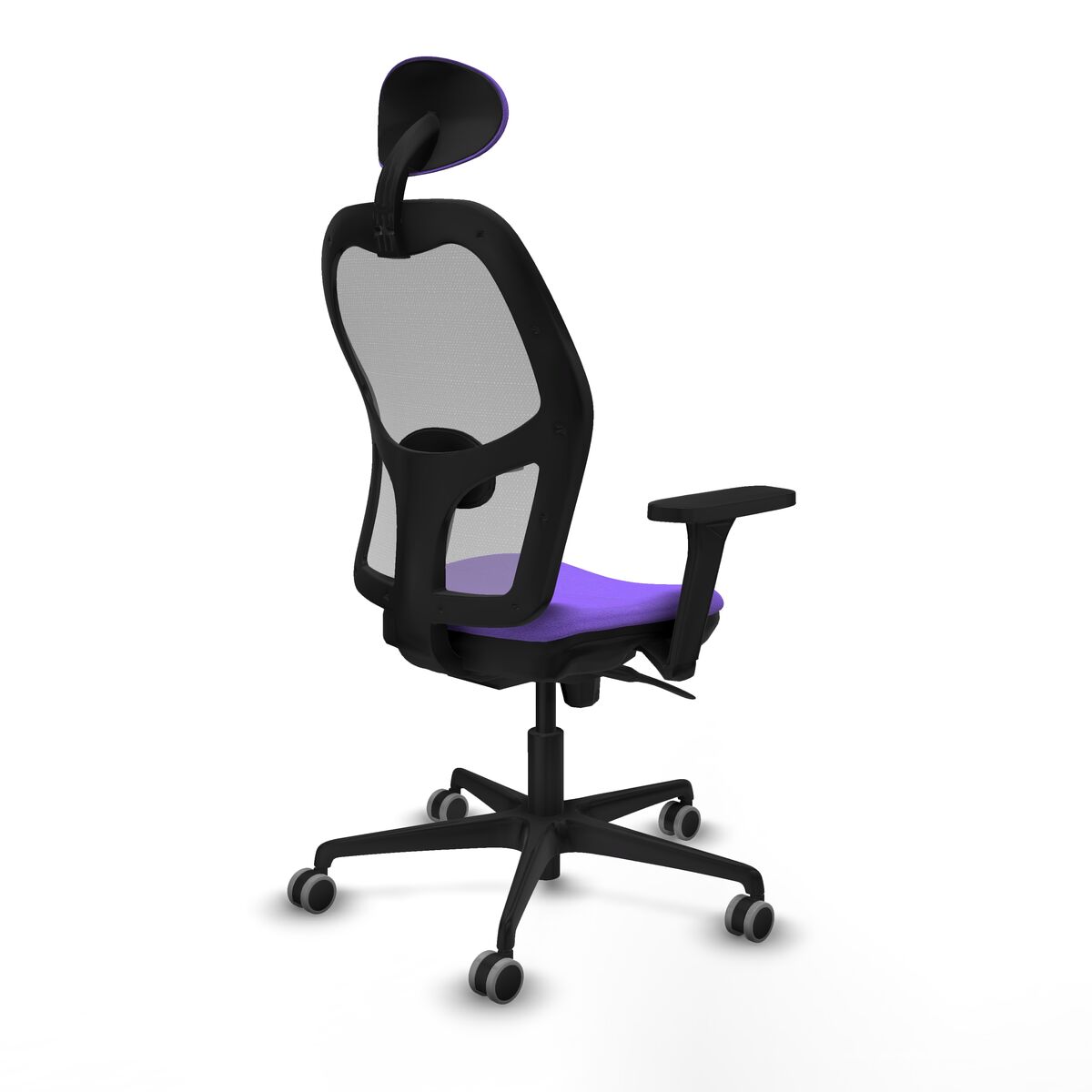 Silla de Oficina con Cabecero Piqueras y Crespo 3D036G1 Lila