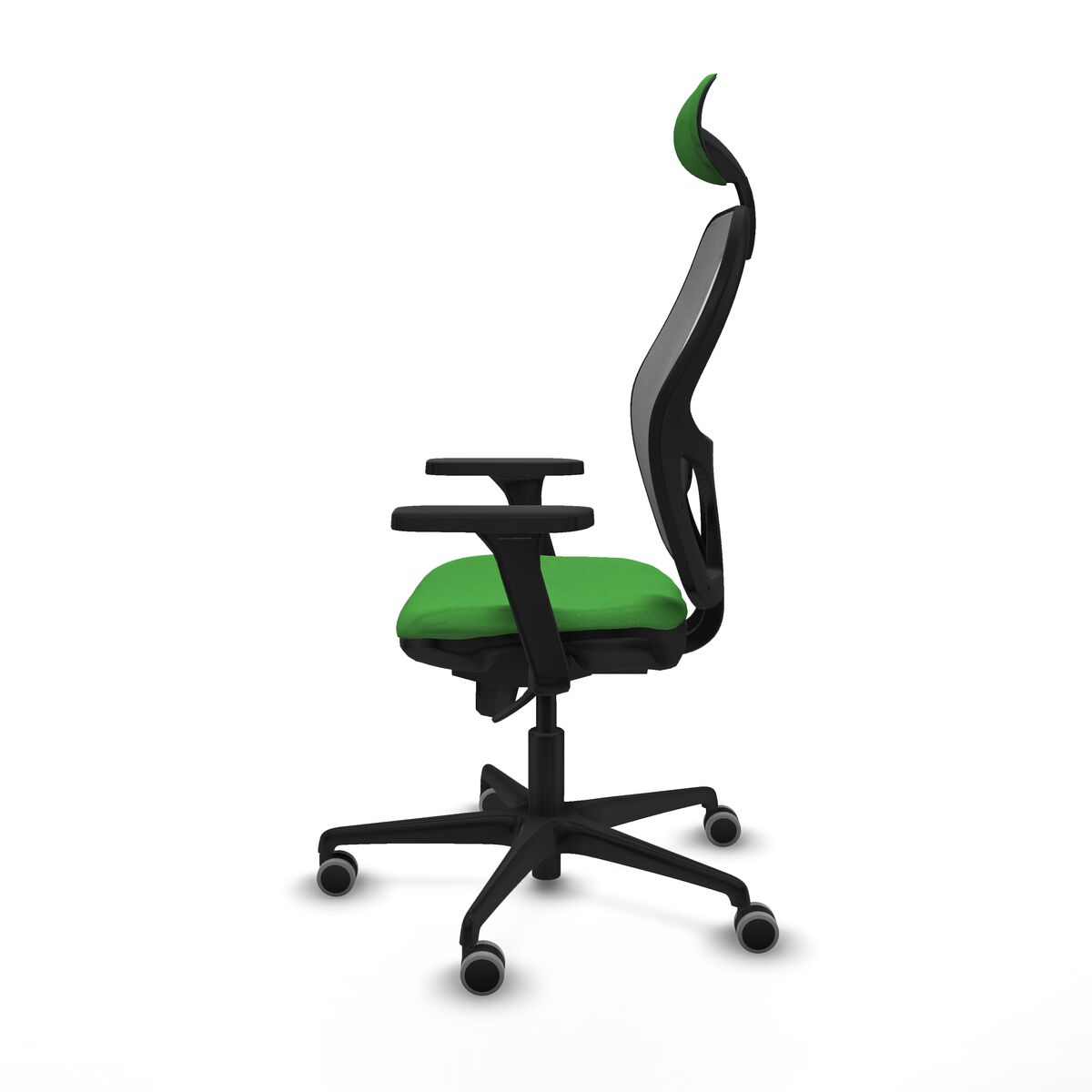 Silla de Oficina con Cabecero Piqueras y Crespo 3D036G1 Verde