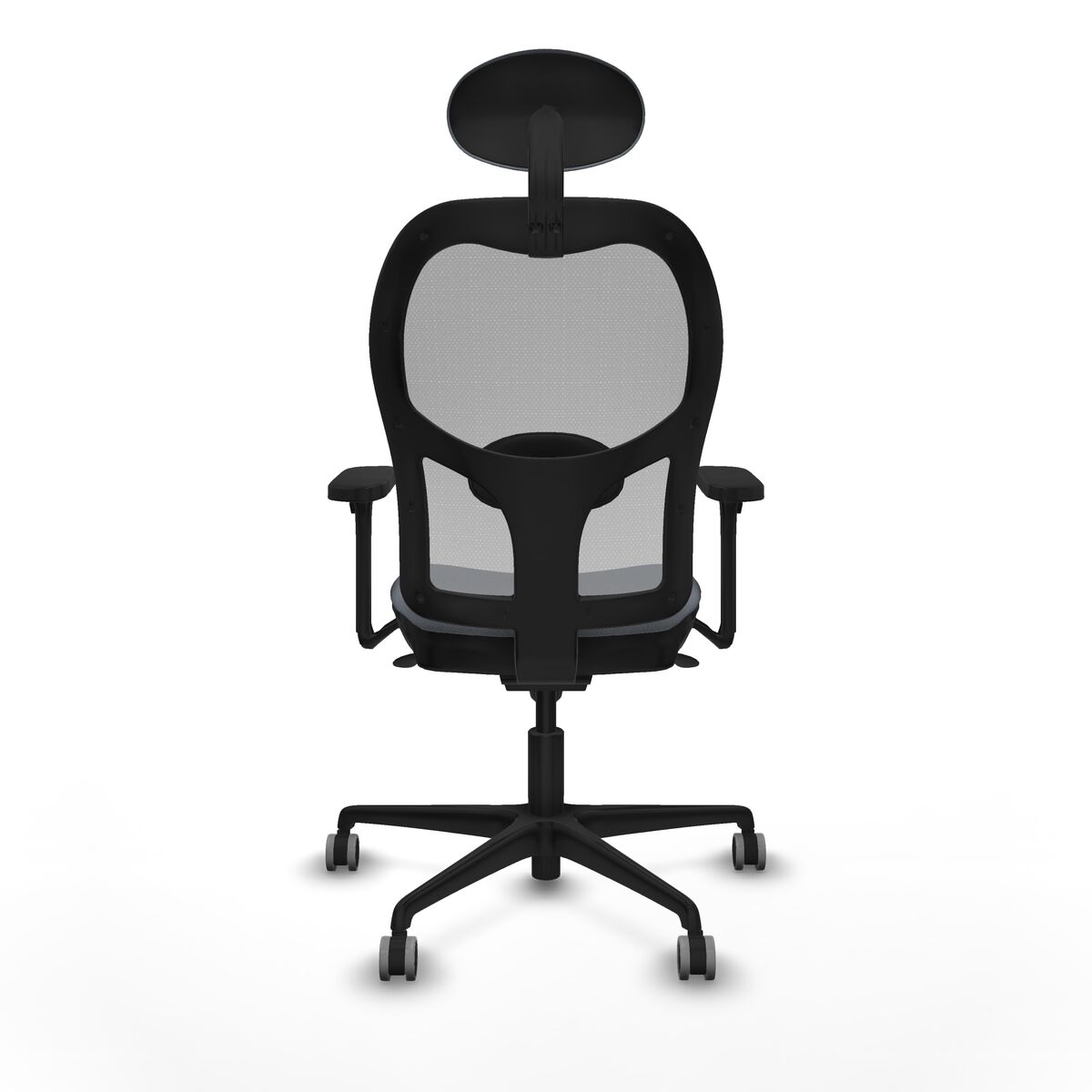 Silla de Oficina con Cabecero Piqueras y Crespo 3D036G1 Gris