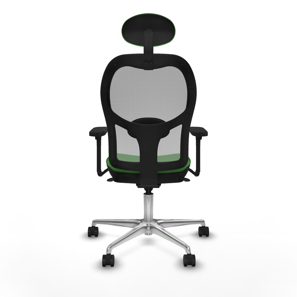 Silla de Oficina con Cabecero Piqueras y Crespo 3D086N1 Verde