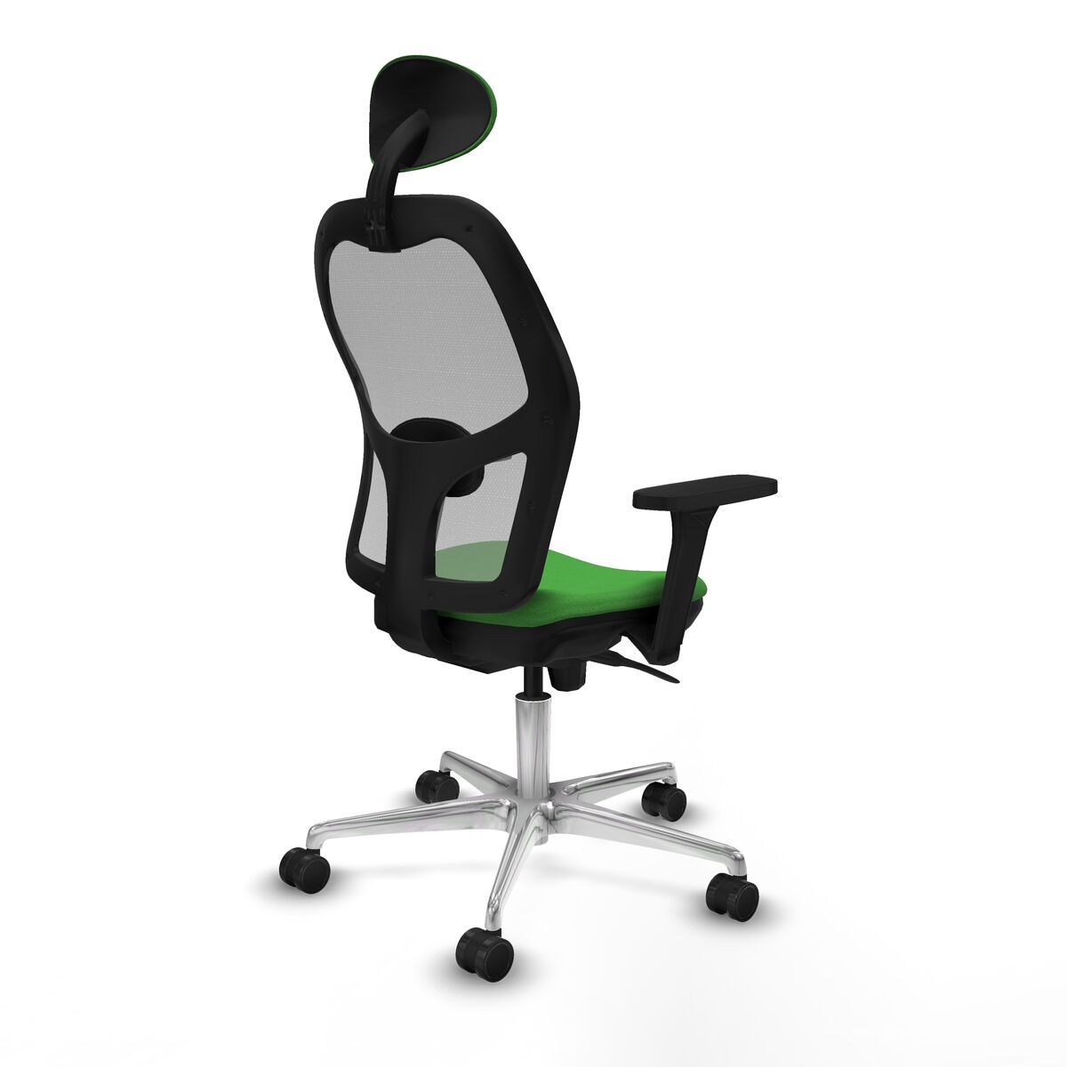 Silla de Oficina con Cabecero Piqueras y Crespo 3D086N1 Verde