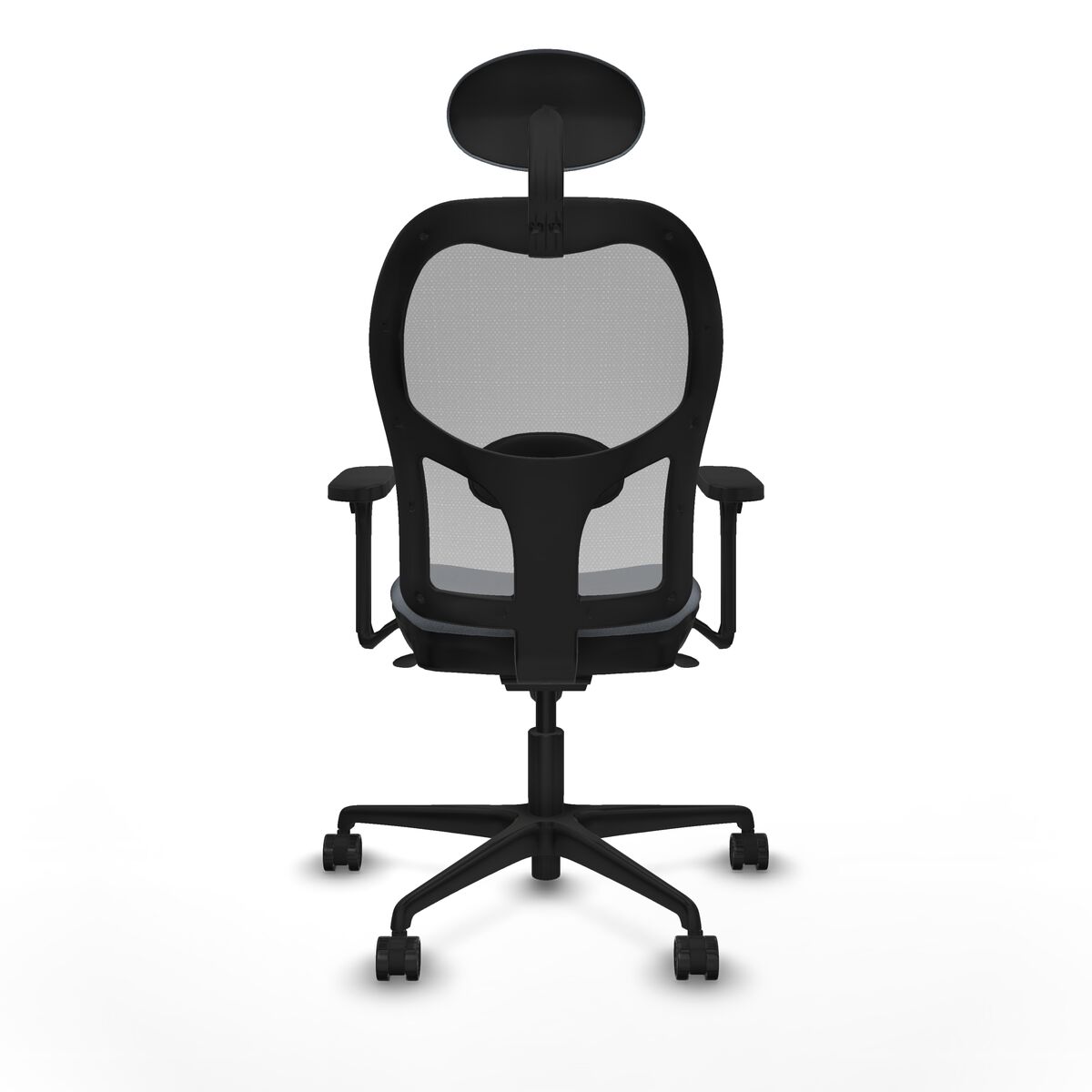 Silla de Oficina con Cabecero Piqueras y Crespo 3D036N1 Gris