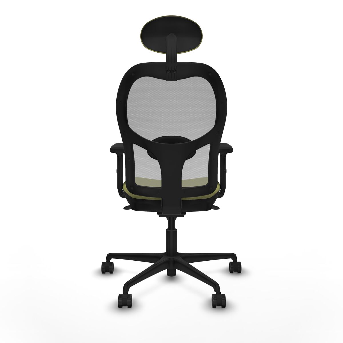 Silla de Oficina con Cabecero Piqueras y Crespo 2D036N1 Verde