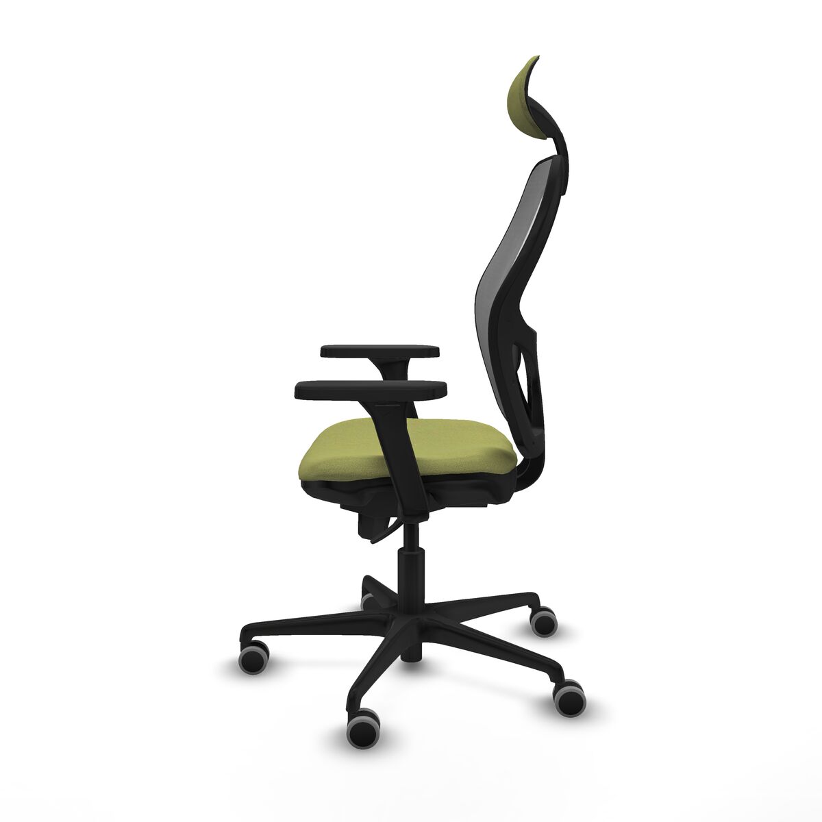 Silla de Oficina con Cabecero Piqueras y Crespo 3D036G1 Verde