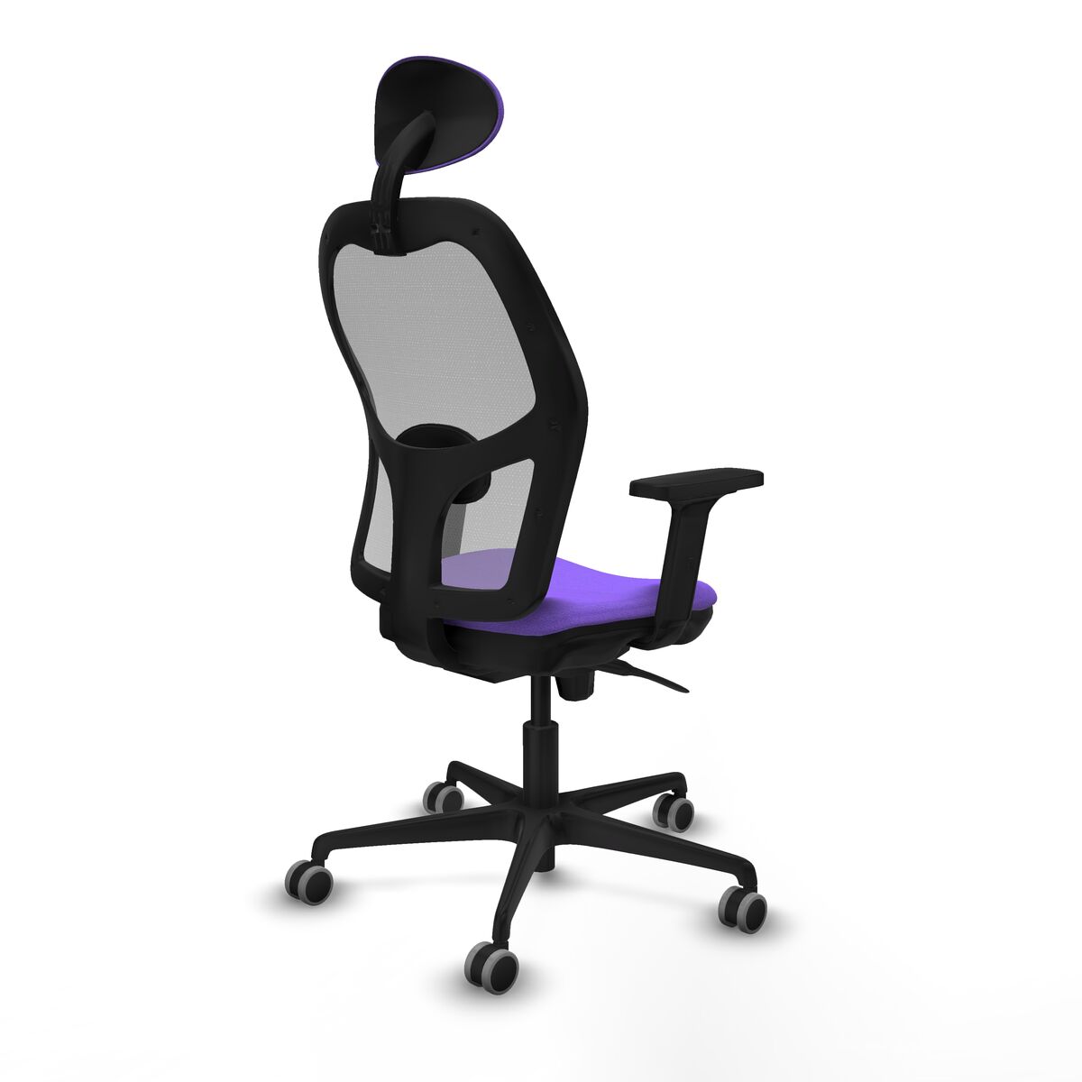 Silla de Oficina con Cabecero Piqueras y Crespo 2D036G1 Lila