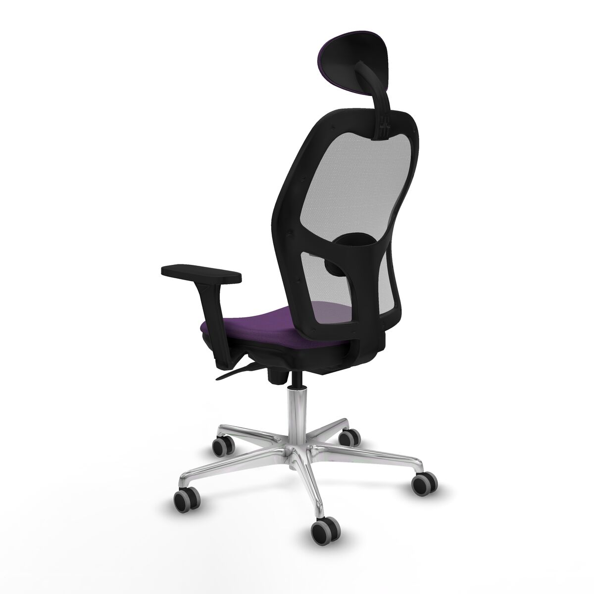 Silla de Oficina con Cabecero Piqueras y Crespo 3D086G1 Morado