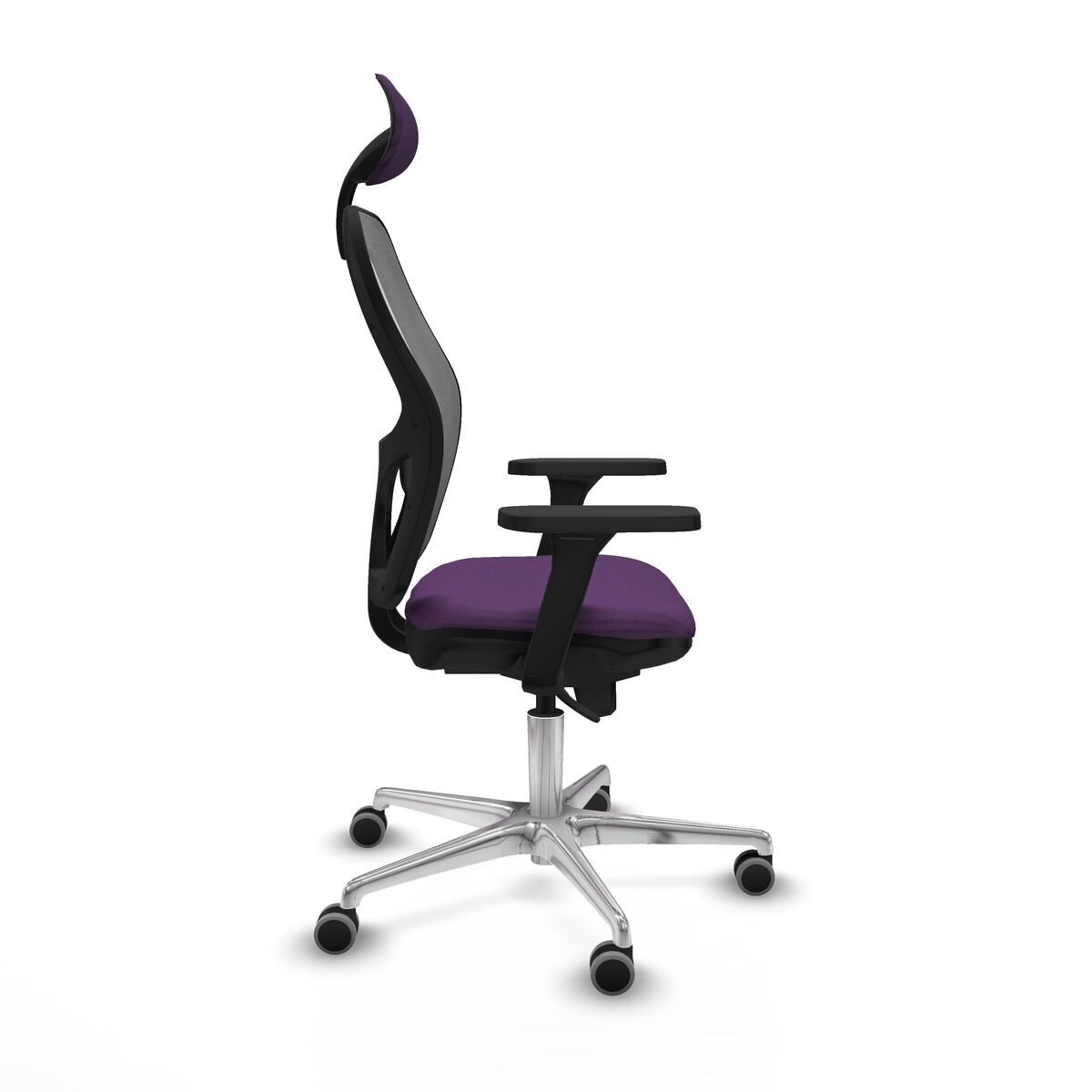 Silla de Oficina con Cabecero Piqueras y Crespo 3D086G1 Morado
