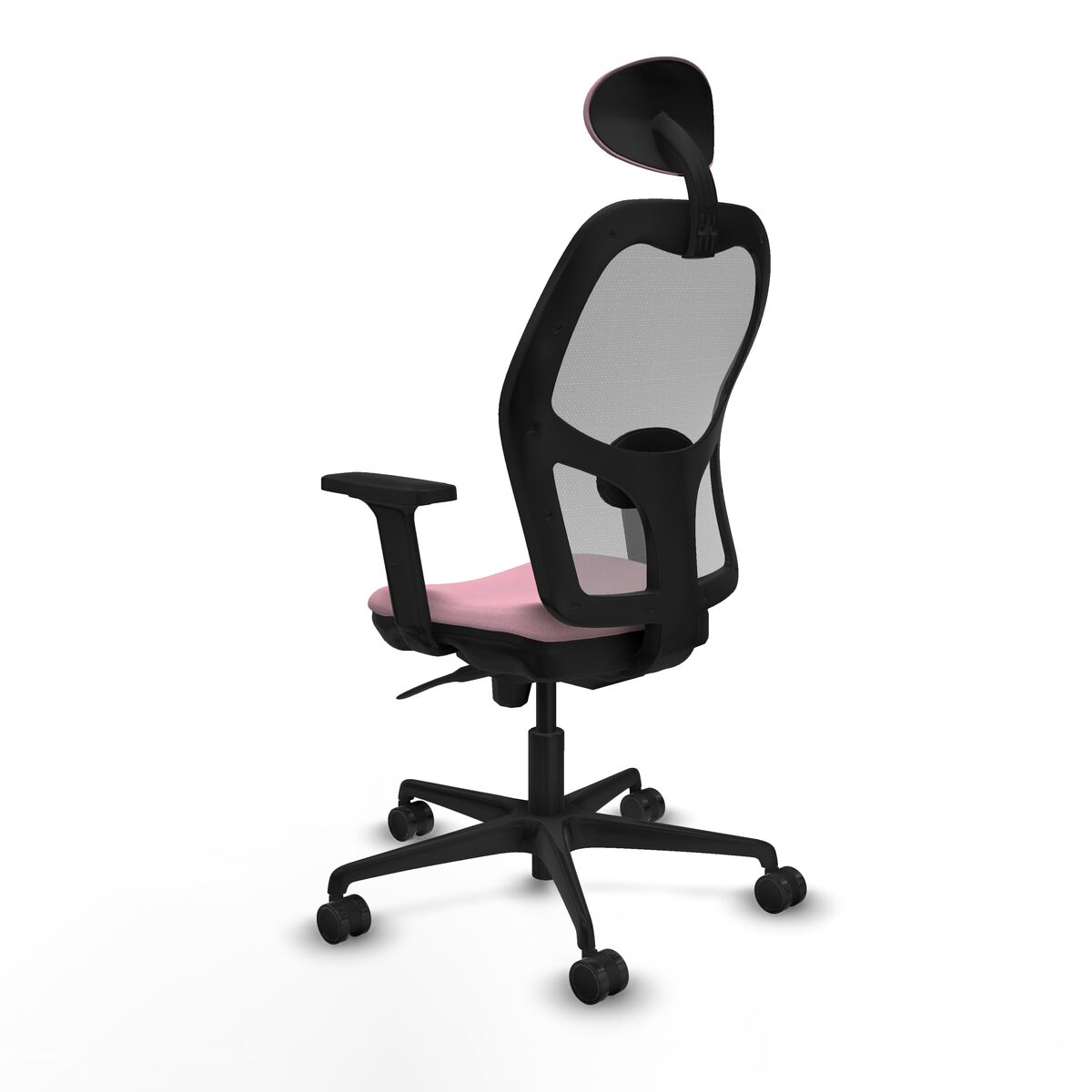 Silla de Oficina con Cabecero Piqueras y Crespo 2D036N1 Rosa