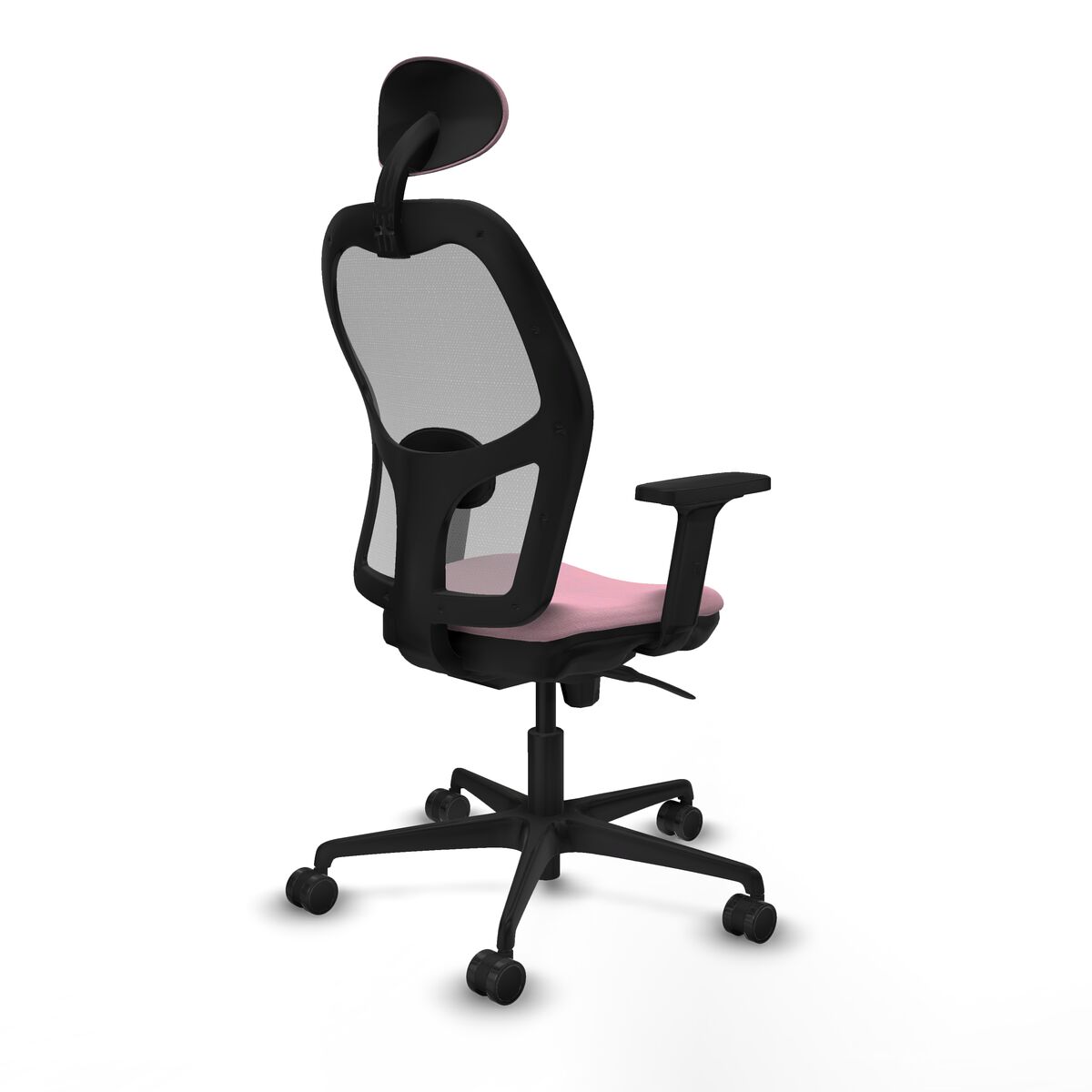 Silla de Oficina con Cabecero Piqueras y Crespo 2D036N1 Rosa